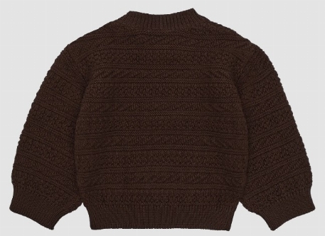 Pull en maille - Châtaigne | EN FANT