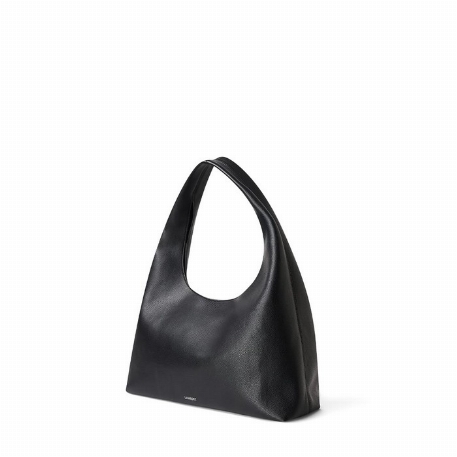 Le CHELSEA - Sac à épaule en cuir vegan - Noir | Lambert