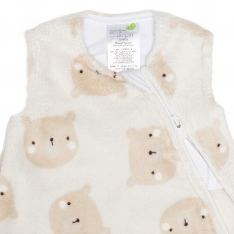 Sac de nuit en peluche - Ours (1.5 Togs) | Perlimpinpin