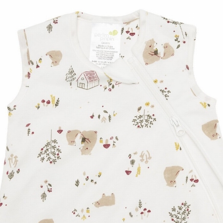 Sac de nuit en bambou - Ours (1 Tog) | Perlimpinpin