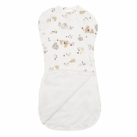 Sac de nuit en bambou pour nouveau-né - Ours (1 Tog) | Perlimpinpin