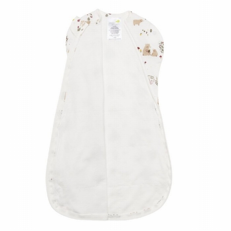 Sac de nuit en bambou pour nouveau-né - Ours (1 Tog) | Perlimpinpin