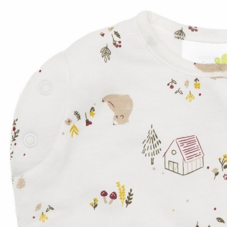 Sac de nuit en bambou pour nouveau-né - Ours (1 Tog) | Perlimpinpin
