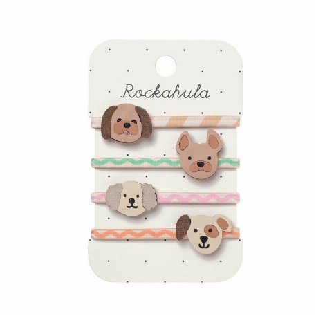 Barrettes Pqt 4 - Pippy Puppy et ses amis | Rockahula