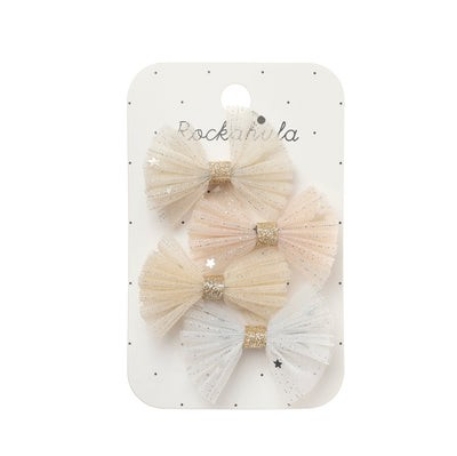 Barrettes Pqt 4 - Tulle scintillant | Rockahula