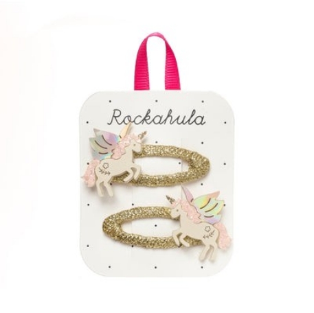 Barrettes Pqt 2 - Licorne magique | Rockahula