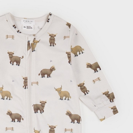 Pyjama LunaKit - Vaches écossaises | Petit Lem