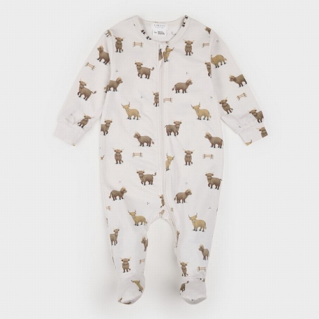 Pyjama LunaKit - Vaches écossaises | Petit Lem
