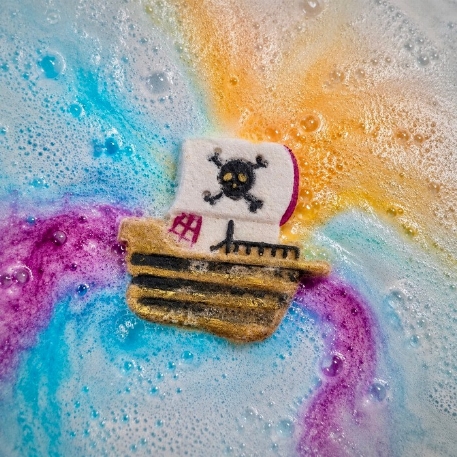 Bombe de bain avec surprise - Capitaine