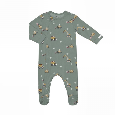 Pyjama en modal - Tracteurs et cadeaux | Coccoli