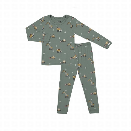 Pyjama en modal 2 pièces - Tracteurs et cadeaux | Coccoli