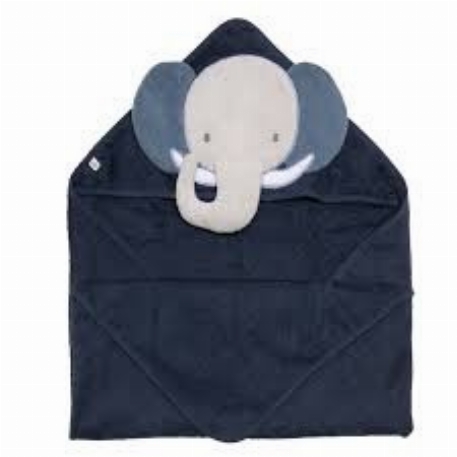 Serviette à capuchon - Éléphant | Perlimpinpin