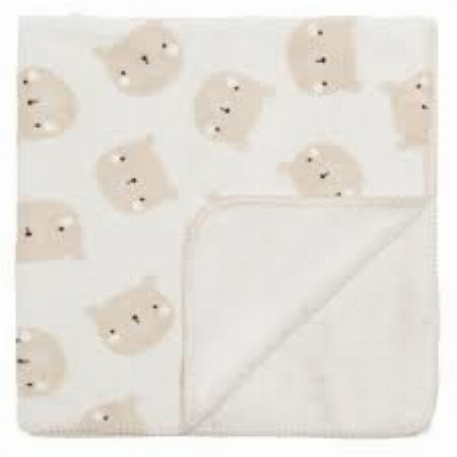 Couverture de peluche - Ours | Perlimpinpin