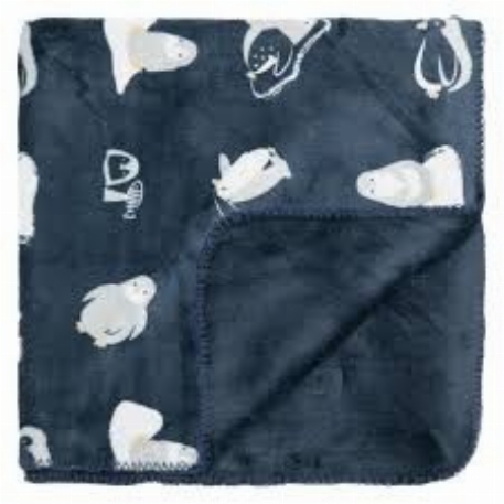 Couverture de peluche - Pingouins | Perlimpinpin