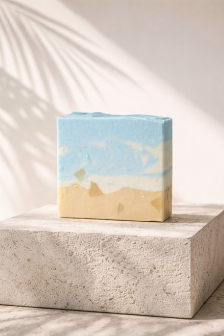 Savon en barre - La Mer | Savonnerie Poussière D'Étoile