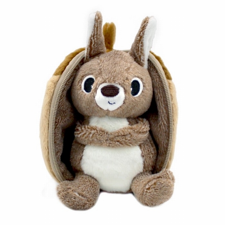 Peluche Flipetz - Noiset l'écureuil-gland | Les Déglingos