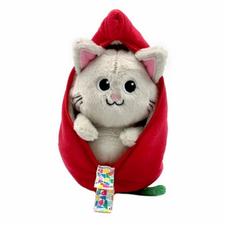 Peluche Flipetz - Spicet le chat-piment | Les Déglingos