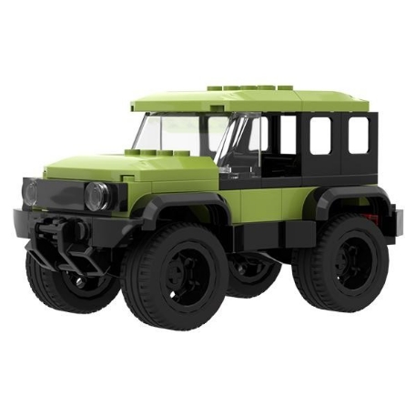Voiture de rallye - 153 pcs | Brixies
