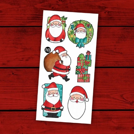 Tatouages temporaires - Le Père Noël | PiCO