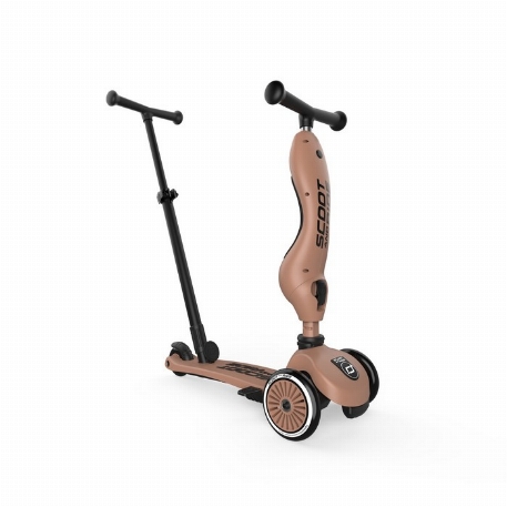 Trotinette - Highwaykick 1 Push & Go - Mocha | Scoot & Ride