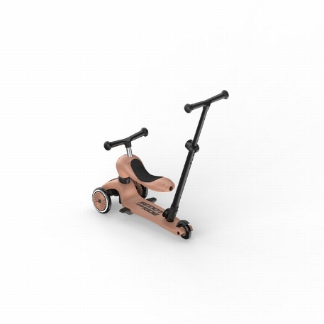 Trotinette - Highwaykick 1 Push & Go - Mocha | Scoot & Ride