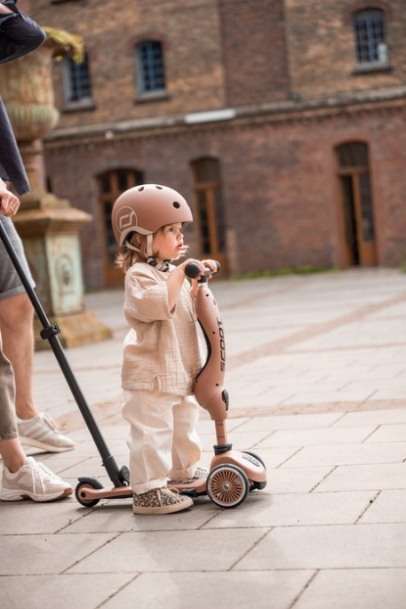 Trotinette - Highwaykick 1 Push & Go - Mocha | Scoot & Ride