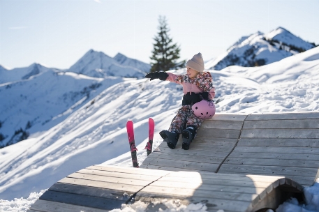 Casque de ski - Rose | Scoot & Ride