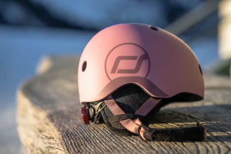 Casque de ski - Rose | Scoot & Ride