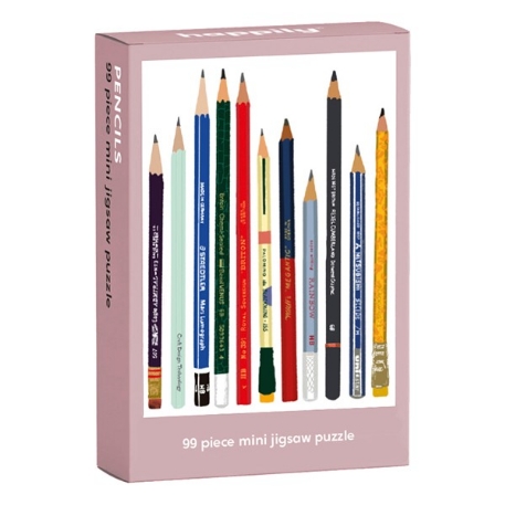 Mini puzzle de 99 pièces - Crayons | Happily