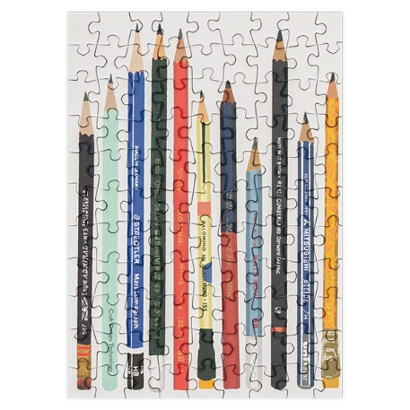 Mini puzzle de 99 pièces - Crayons | Happily