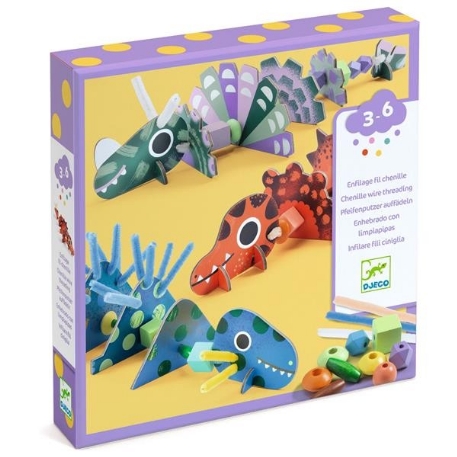 Enfilage - Terribles dinos | Djeco