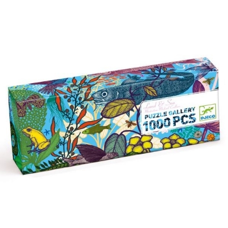 Puzzle gallery - Terre et mer - 1000 pcs | Djeco