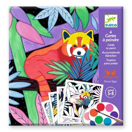Cartes à peindre - Selva | Djeco