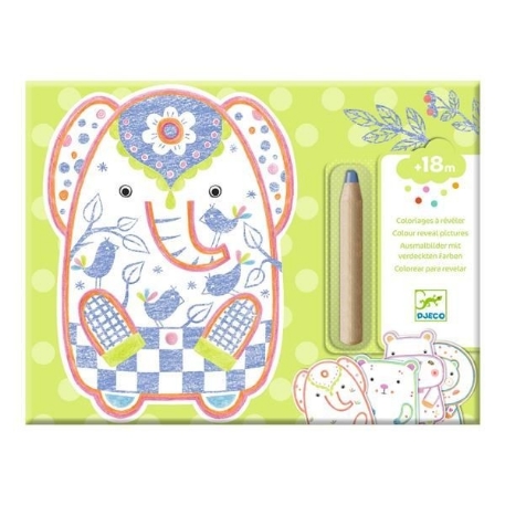Coloriage - Animaux sauvages | Djeco
