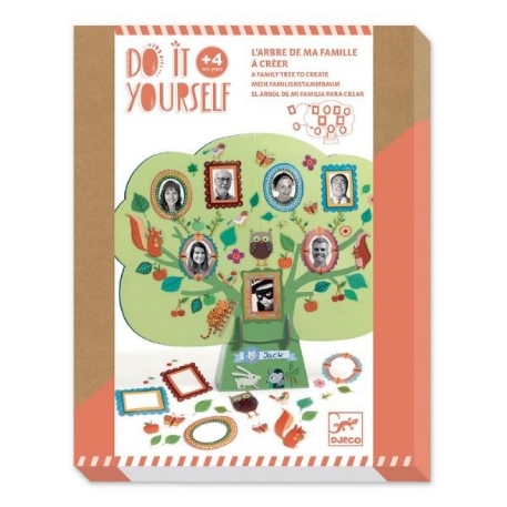 DIY - Ma famille - Arbre généalogique à créer | Djeco