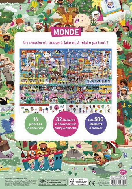 Cherche et trouve - Monde | Auzou