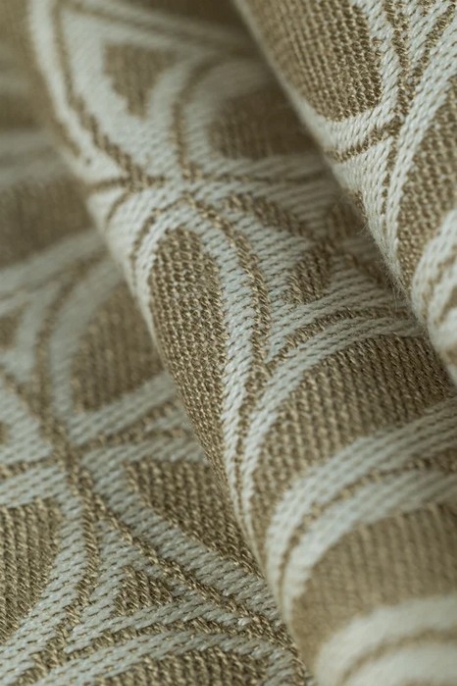 Écharpe Tissée - Tissage Jacquard - Infinity golden hour | LennyLamb TAILLE M (4.6 mètres)