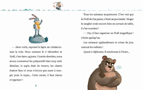 Mon premier roman de l'avent - Le Noël des animaux | Auzou