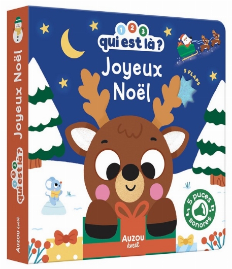 1,2,3, Qui est là ? - Joyeux Noël | Auzou