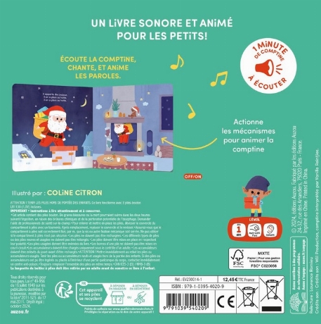 Ma comptine animée - Ma comptine de Noël - L'as-tu vu? | Auzou