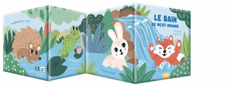 Mon premier livre de bain - Le bain de petit renard | Auzou