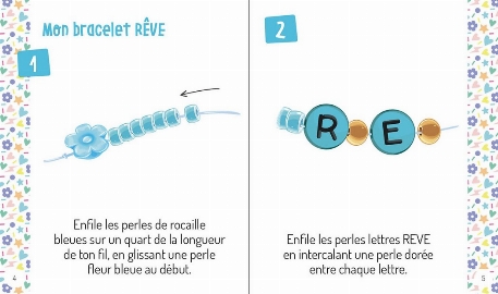 Mon superbe bijou - Ma mini accumulation de bracelets à message | Auzou