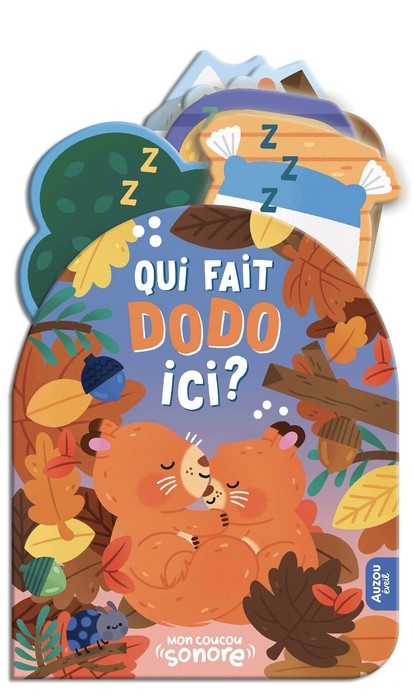Mon coucou sonore - Qui fait dodo ici? | Auzou