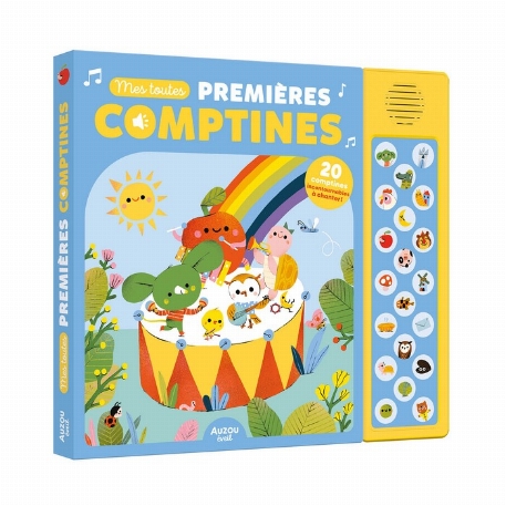 Mes toutes premières comptines - 20 puces sonores | Auzou