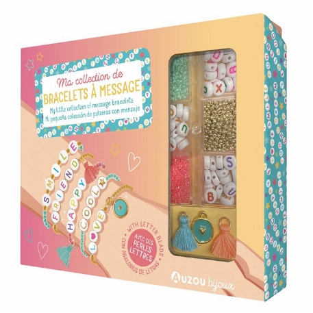 Mon superbe bijou - Ma collection de bracelets à message | Auzou