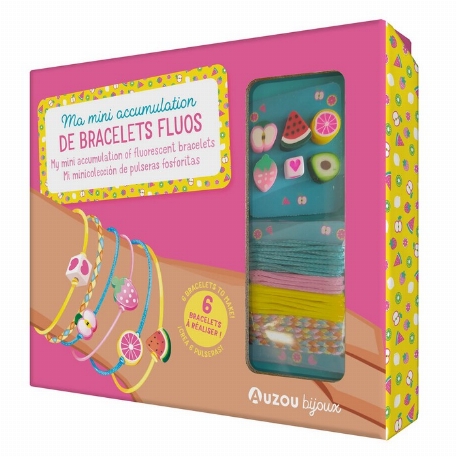 Mon superbe bijou - Ma petite accumulation de bracelets fluos | Auzou
