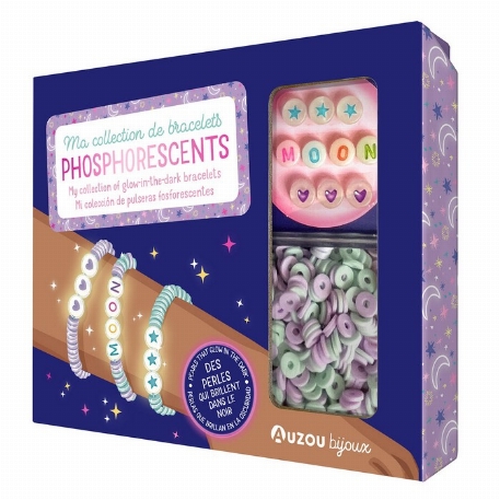 Mon superbe bijou - Ma collection de bracelets phosphorescents | Auzou