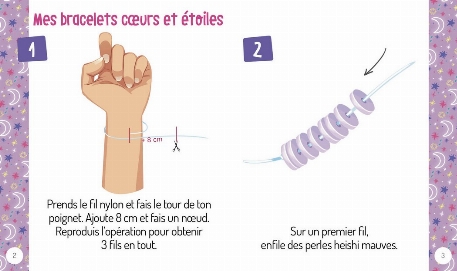 Mon superbe bijou - Ma collection de bracelets phosphorescents | Auzou