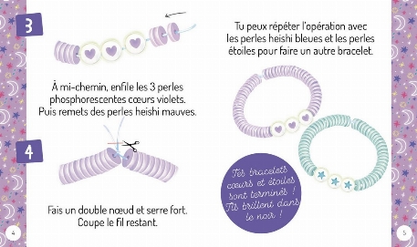 Mon superbe bijou - Ma collection de bracelets phosphorescents | Auzou