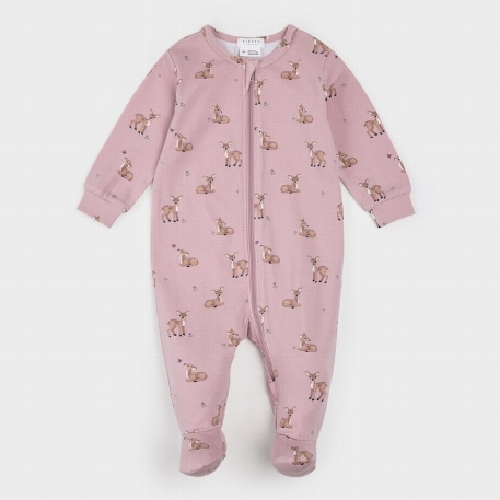 Pyjama LunaKnit - Faons d'automne | Petit Lem